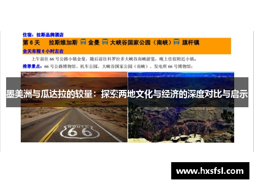 墨美洲与瓜达拉的较量：探索两地文化与经济的深度对比与启示